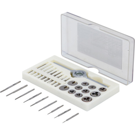 Jeu de Tarauds BGS 902 - 31 Pièces pour Mécanique de Précision