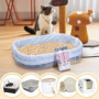 Nobleza Sacs Hygiéniques pour Litière de Chat - 20 Sacs Extra Larges avec Cordon de Serrage