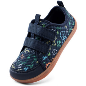 Chaussures Aquatiques Pieds Nus Enfants IceUnicorn - Largeur Confortable, Bleu Foncé, Taille 27 EU