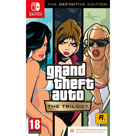 GTA The Trilogy - Édition Définitive pour Nintendo Switch