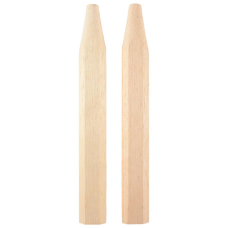 Poignées de Raquette de Badminton en Peuplier - Lot de 2