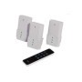 DiO Connected Home - Pack de 3 Prises avec Télécommande 3 Canaux
