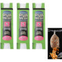 Kafei Lot de 3 Recharges PVA Solubles pour Pêche - 37 mm
