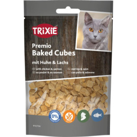 Trixie Friandises Naturelles pour Chat au Poulet et Saumon - 50 g