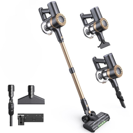 Aspirateur Balai Sans Fil Lubluelu 450W - Léger et Silencieux avec LED