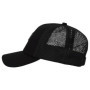 Casquette Trucker en Coton Noir Karl Lagerfeld Jeans pour Hommes