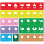Plaquettes de Frein à Disque BBB Cycling DiscStop HP - Performance Organique pour Campagnolo