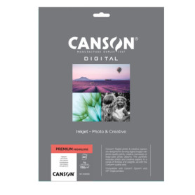 Papier Photo Brillant Canson A4 - Pochette de 20 Feuilles 255g/m²