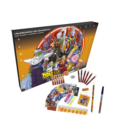 Calendrier de l'Avent Dragon Ball avec 24 surprises - Cadeau Noël pour enfants