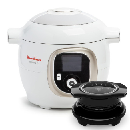 Moulinex Cookeo+ Extra Crisp - Multicuiseur Intelligent avec Air Fryer et 150 Recettes