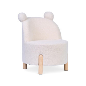 Chaise Enfant Teddy en Bois de Bouleau - Confort et Style pour 18 Mois+