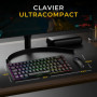Pack Gamer Combo Titanium - Clavier Mécanique 65% et Souris Haute Précision