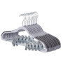 Lot de 12 Cintres Pantalon Antidérapants en Plastique - SONGMICS