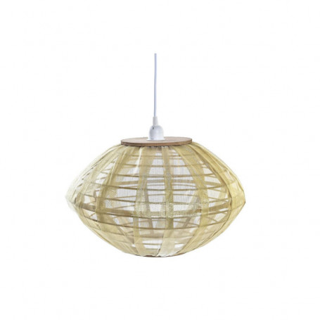 Suspension DKD Home Decor Naturel Doré Marron Bambou 50 W (42 x 42 x 26 cm) 131,99 €