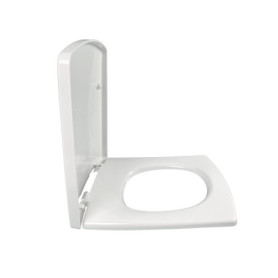 Abattant de Toilette Jacob Delafon Escale en Thermodur Blanc avec Charnières Métalliques