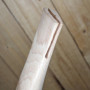 Manche de rechange en hickory pour hache - 92 cm avec motif pied de faon