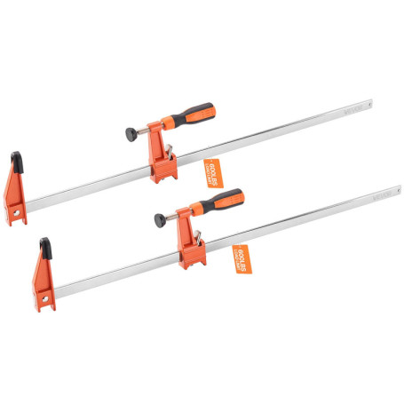 Serre-Joints Verrouillables VEVOR - 2 Pièces, Ouverture 60,96 cm, Capacité 272 kg