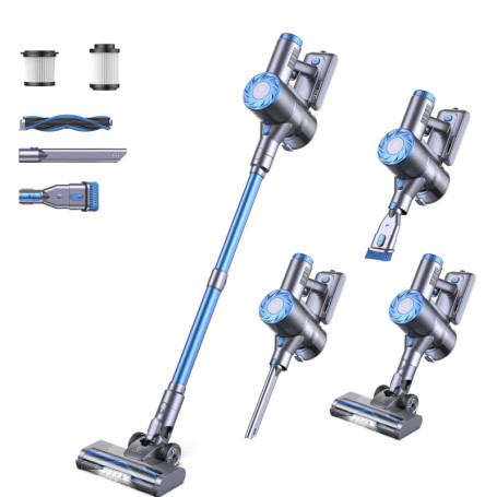 Aspirateur Balai Sans Fil Greenote 6 en 1 avec Filtre HEPA et Autonomie de 45 Min