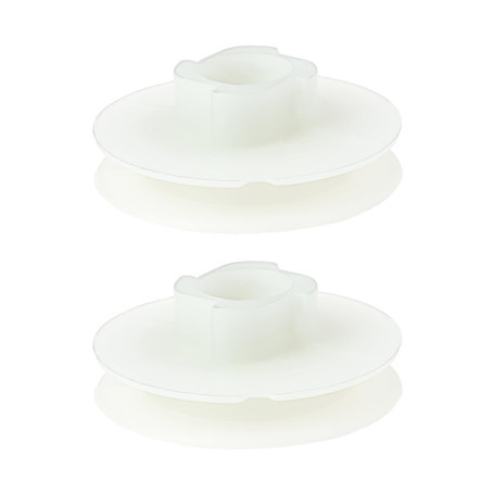 Lot de 2 Poulies Inférieures Automatiques pour Tronçonneuses LT Easiyl