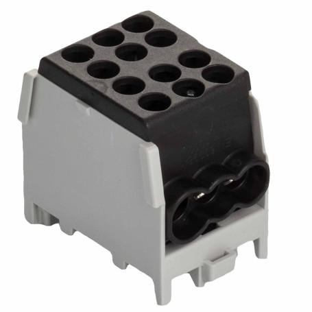 Borne de Dérivation Pollmann HLAK 25-1/4 M2 - Connecteur Électrique Noir