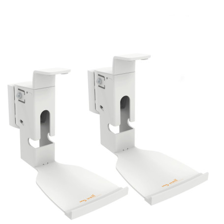 Supports Muraux Inclinables et Pivotants pour Haut-parleurs - My Wall HS15WL - Blanc
