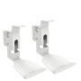 Supports Muraux Inclinables et Pivotants pour Haut-parleurs - My Wall HS15WL - Blanc