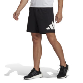 Shorts d'entraînement adidas Homme Essentials Logo - Noir/Blanc, XXL