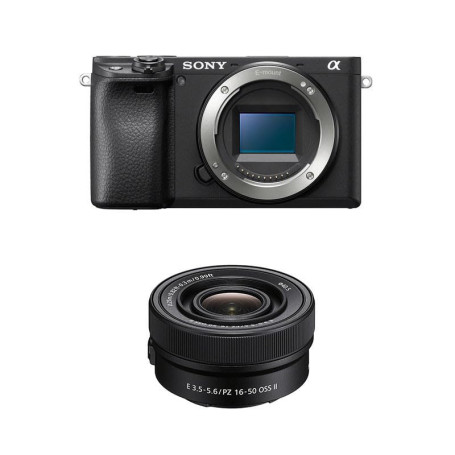 Sony Alpha 6400 - Appareil Photo Hybride Compact avec Objectif 16-50mm