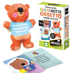 Flashcards Bonnuit Ours - Jeu Éducatif pour Enfants de 1 à 3 Ans