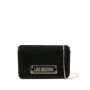 Sac à main Love Moschino Soft Noir en PL+PU - Élégance et Praticité