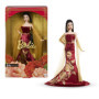 Barbie Poupée Signature Nouvel An Chinois en Robe Rouge Pivoine