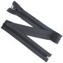 Lot de 6 Fermetures Éclair Spirales N°5 60 cm - Gris Foncé