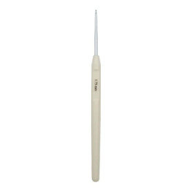 Crochet en Acier Knitter's Pride Pearl 1,75 mm - Beige et Argent