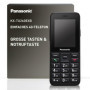 Panasonic KX-TU260EXB Téléphone Senior 4G avec Écran 2,4" et Grosses Touches