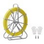 Aiguille Électricien VEVOR 100 m avec Support - Tire-Fils en Fibre de Verre