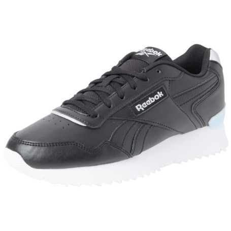 Chaussures Reebok Femme Glide Ripple Clip - Noir Argent Met Feel Good Blue, 42.5 EU