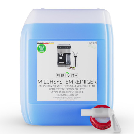 Purivita Nettoyant Universel pour Machines à Café - 5000ML