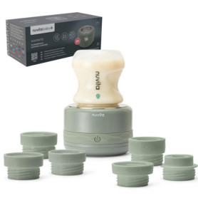 Chauffe-biberon Portable Nuvita Warm70 - Rechargeable USB, 5 Températures