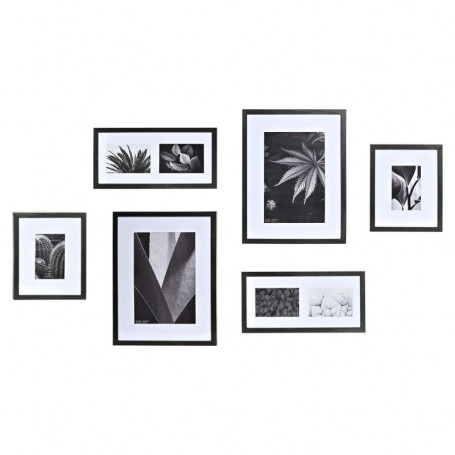 Cadre photo DKD Home Decor Verre Noir Bois MDF (32 x 3 x 42,5 cm) (33 x 2 x 45 c 96,99 €