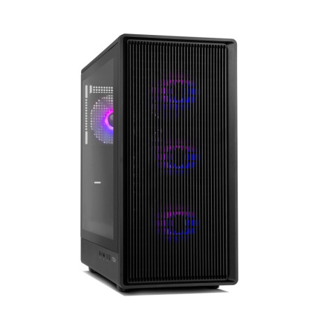 Boîtier ATX NOX Infinity IOTA avec 4 Ventilateurs ARGB et Panneau en Verre Trempé