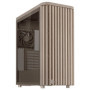 Boîtier Moyen Tour ATX ASUS ProArt PA401 Wood TG Beige avec Ventilateurs