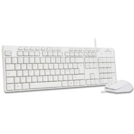 Pack Clavier Souris Filaire Bluestork - Ergonomique et Silencieux pour PC