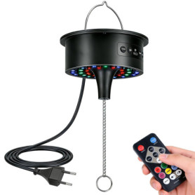 Moteur Disco avec Télécommande et LED RGB pour Boule à Facettes