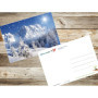 Lot de 50 cartes postales hivernales des Alpes - Edition Colibri