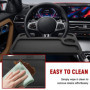 Table de Volant Portable VBGURR - Bureau Multifonctionnel pour Voiture