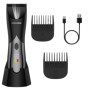Tondeuse intime sans fil BarberBoss pour homme - Étanche et réglable