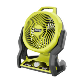 Ventilateur Sans Fil RYOBI 18V ONE+ - Ultra Silencieux et Réglable pour Bureau et Camping