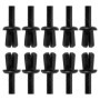 Kit de 10 Rivets en Plastique pour Fixation de Pare-chocs - Cyclingcolors