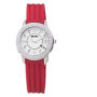 Montre Folli Follie Femme en Silicone Rouge et Cadran Blanc