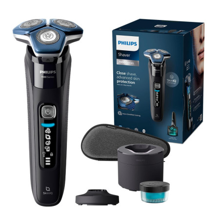 Philips Rasoir Électrique Série 7000 Wet & Dry avec Tondeuse et Coffret de Voyage
